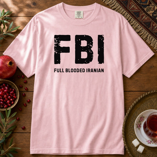 FBI, Full Blooded Iranian Premium Tee - Blossom