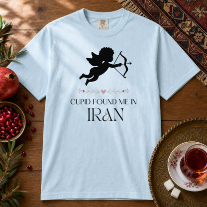 Cupid Found me in Iran Premium Tee - Chambray
