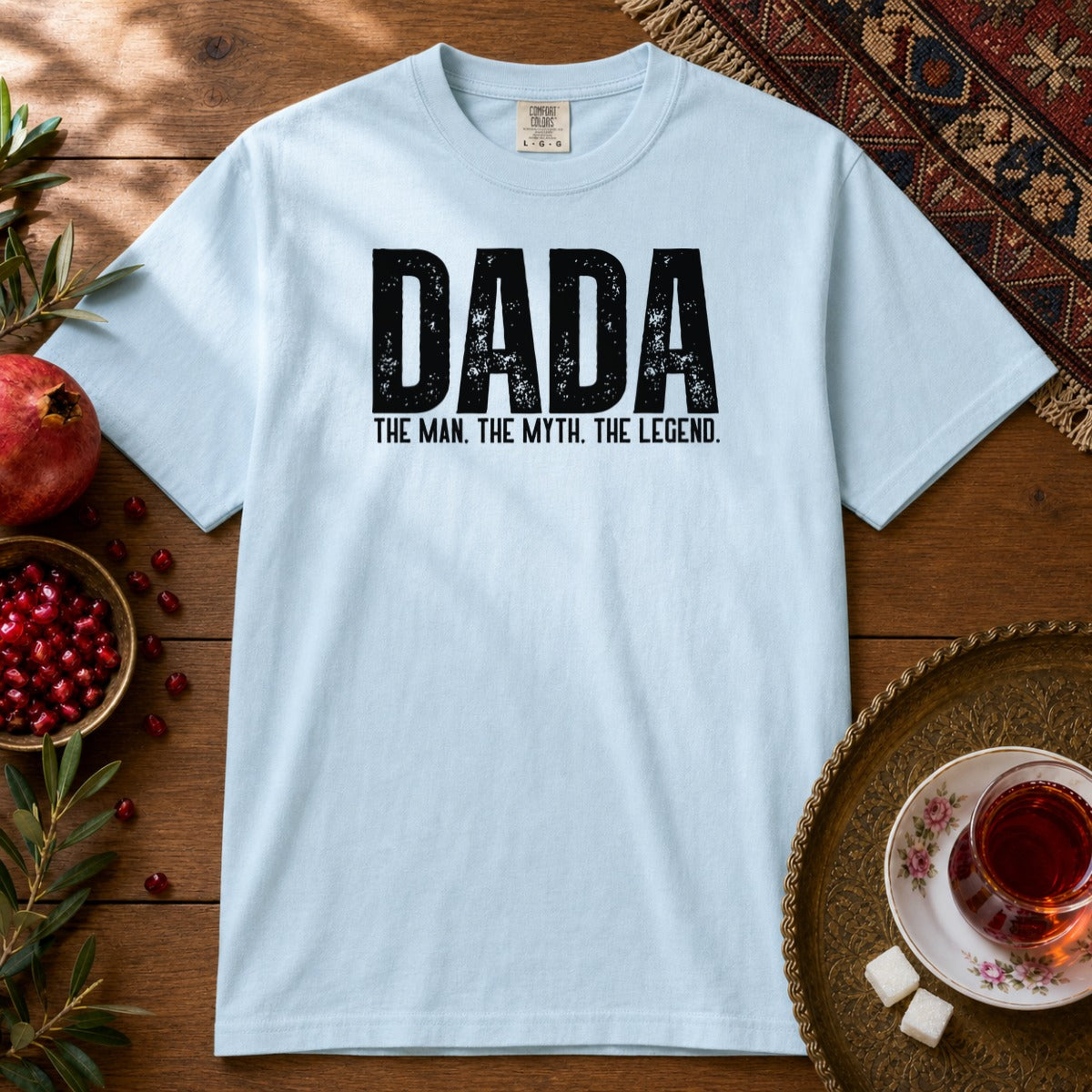 Dada, the myth Premium Tee - Chambray