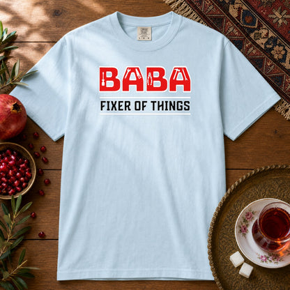 Fixer Baba Premium Tee - Chambray