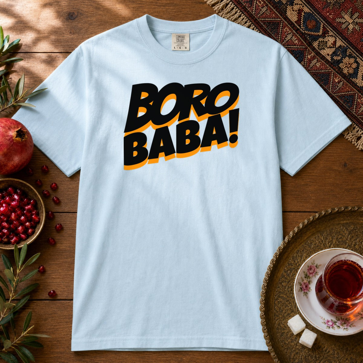 Boro Baba Premium Tee - Chambray
