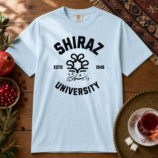 Shiraz University Premium Tee - Chambray