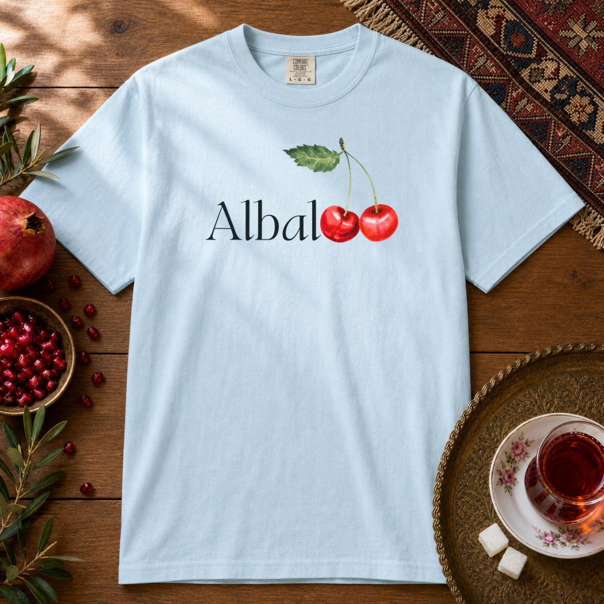 Albaloo Premium Tee - Chambray