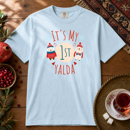 My First Yalda Premium Tee - Chambray