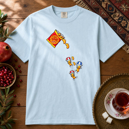 Pofaks on Parachute Premium Tee - Chambray