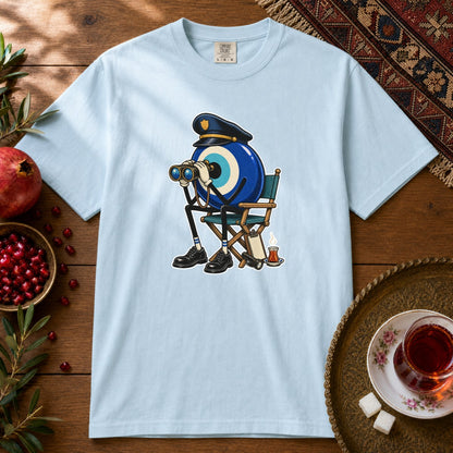 Nazar Guard Premium Tee - Chambray