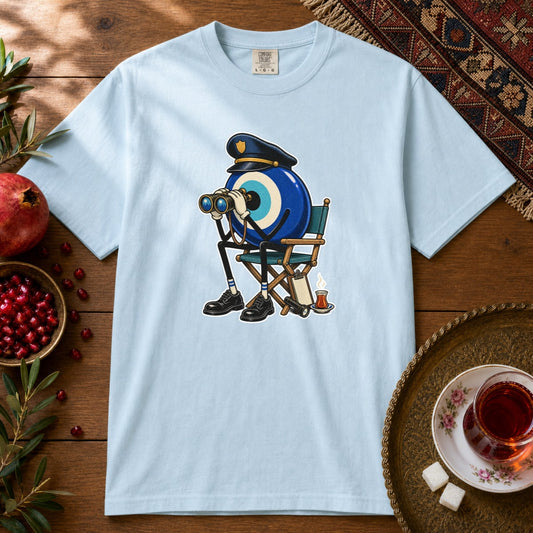 Nazar Guard Premium Tee - Chambray