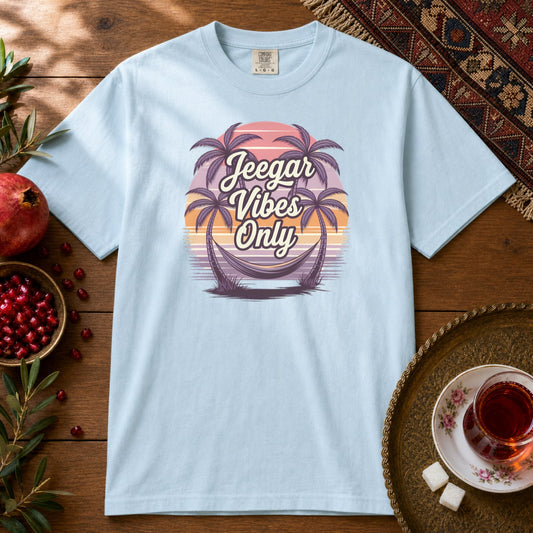 Jeegar Vibes Only Premium Tee - Chambray