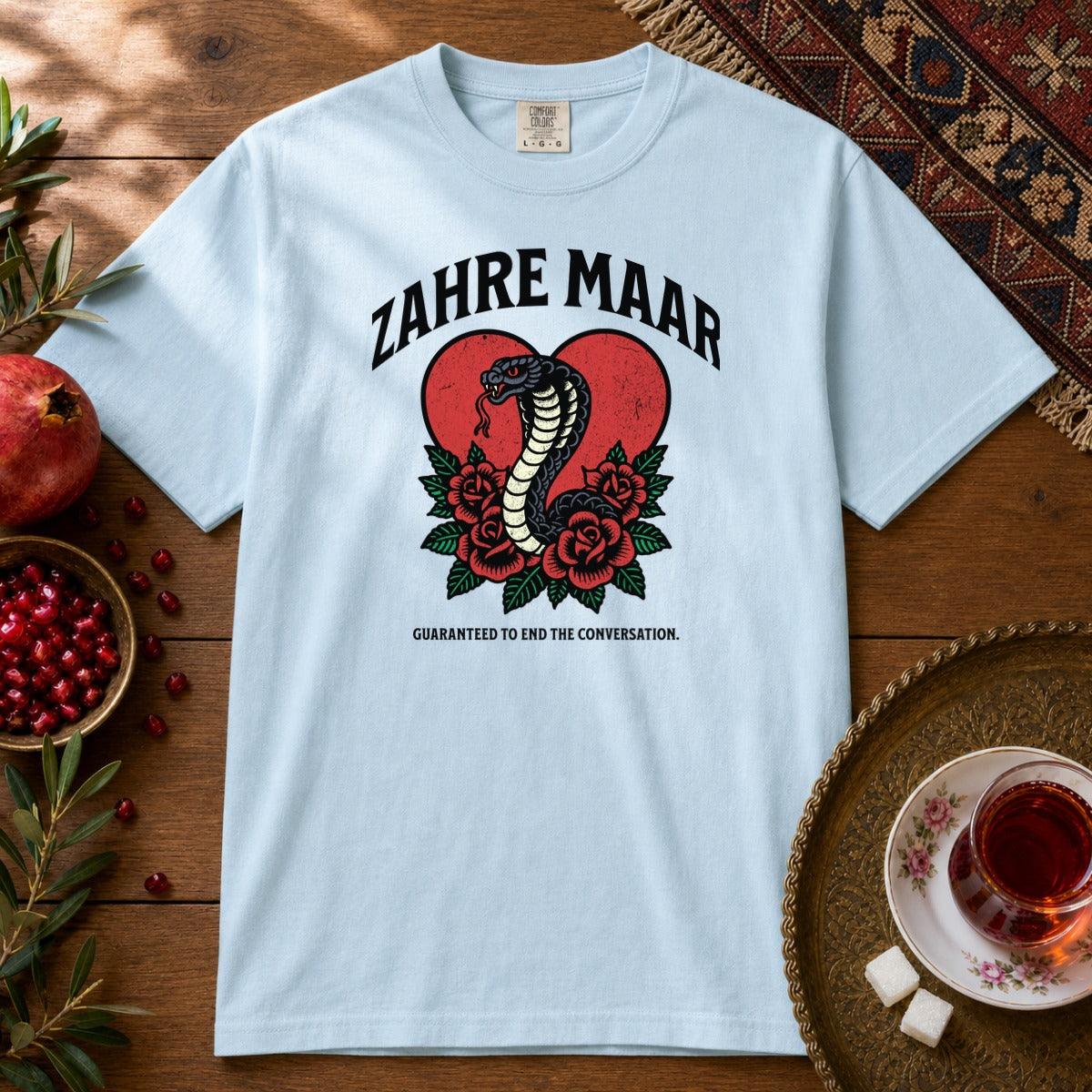 Zahre Maar Premium Tee - Chambray