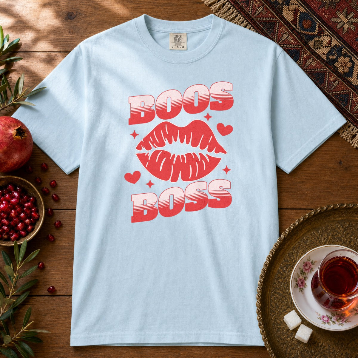 Boos Boss Premium Tee - Chambray