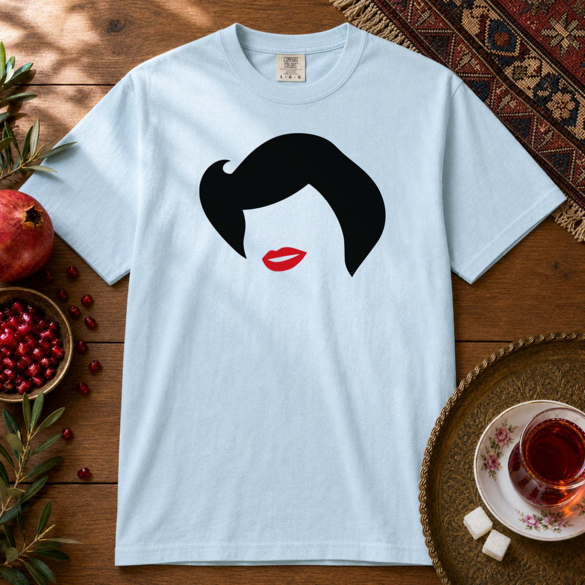 Banoo Hayedeh Premium Tee - Chambray