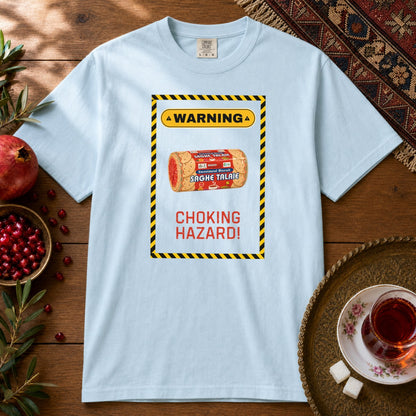 Saghe Talaie Premium Tee - Chambray