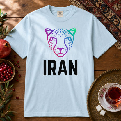 Persian Cheetah Premium Tee - Chambray