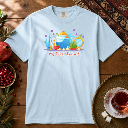 My First Nowruz Premium Tee - Chambray