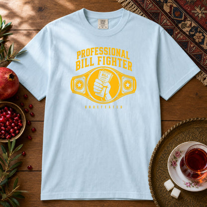 Professional Bill Fighter Premium Tee - Chambray