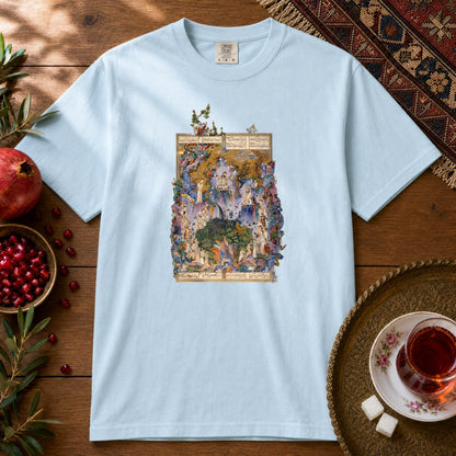Court of Keyumars Premium Tee - Chambray