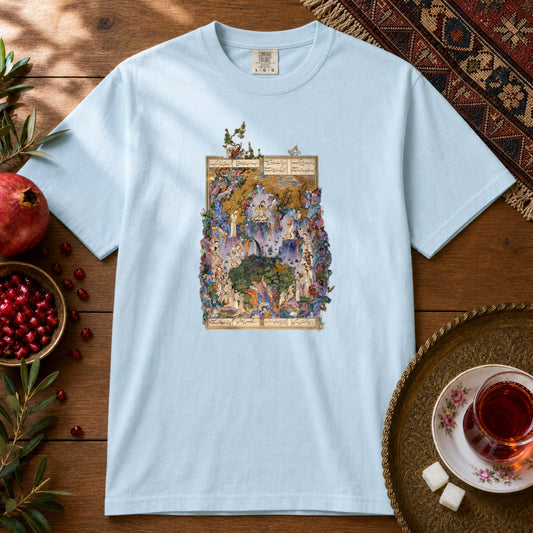 Court of Keyumars Premium Tee - Chambray