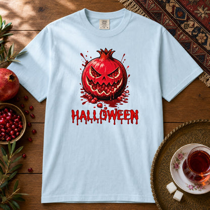 Halloween Anar Premium Tee - Chambray