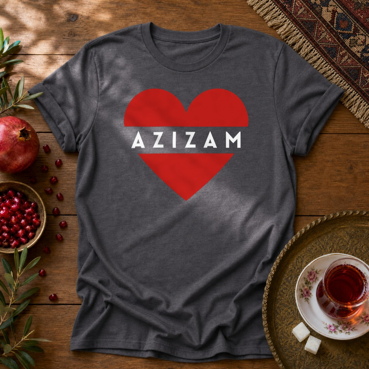 Azizam Unisex T-Shirt - Dark Heather