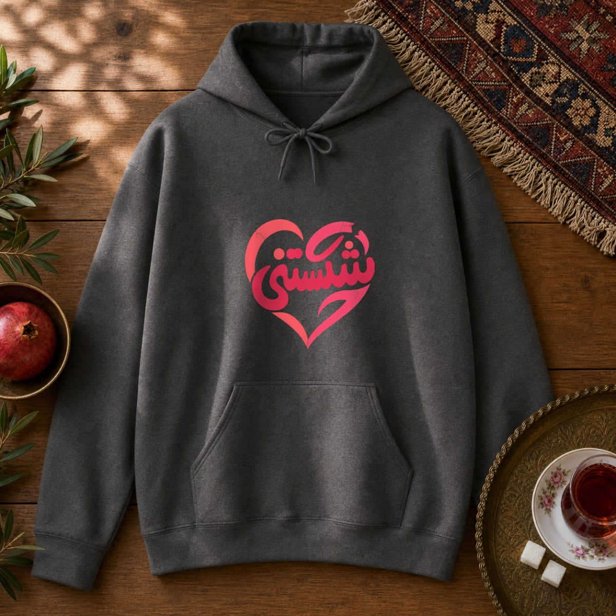 Shekastani Hoodie - Dark Heather