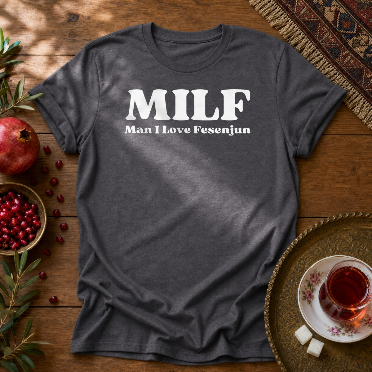 MILF Unisex T-Shirt - Dark Heather