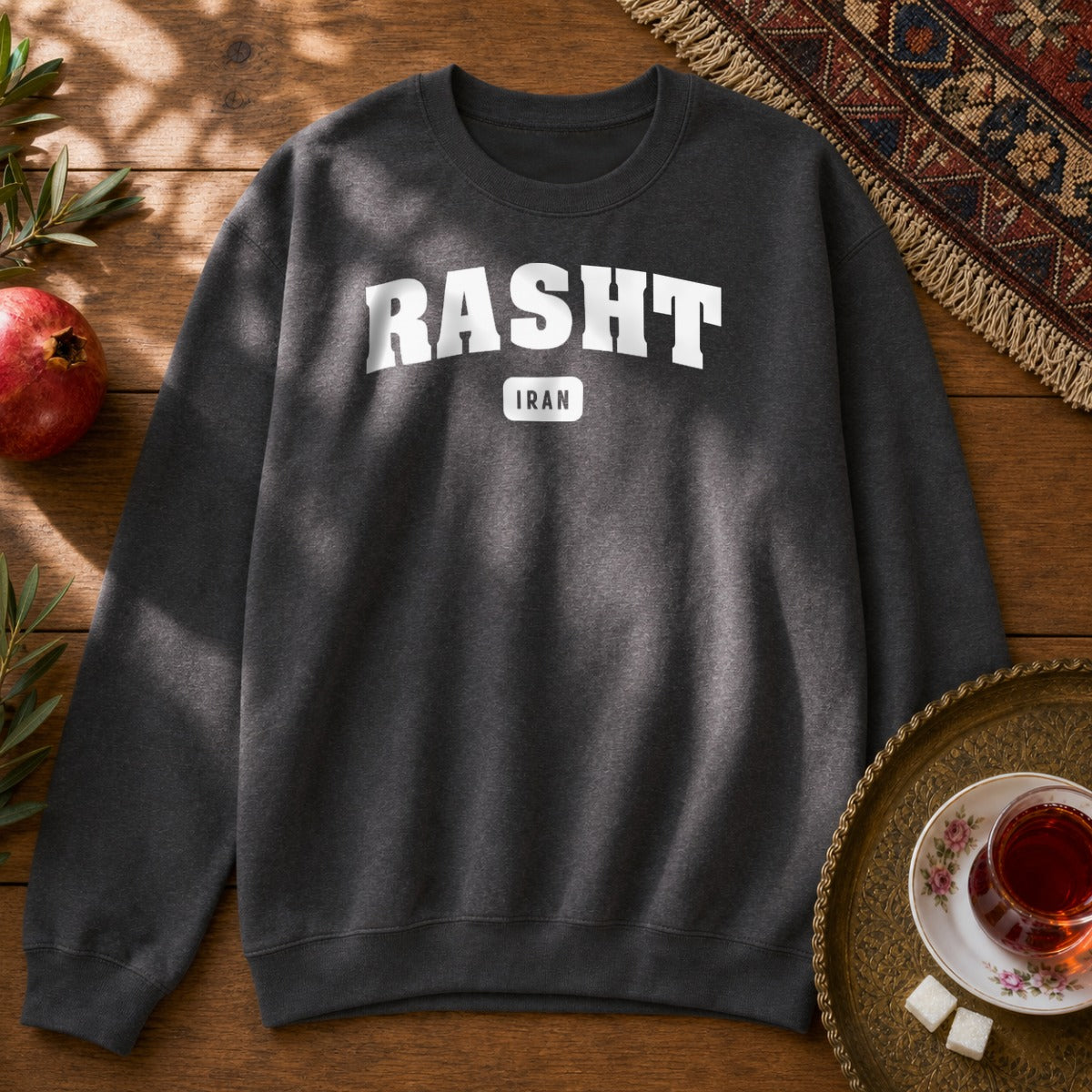 Rasht Sweatshirt - Dark Heather