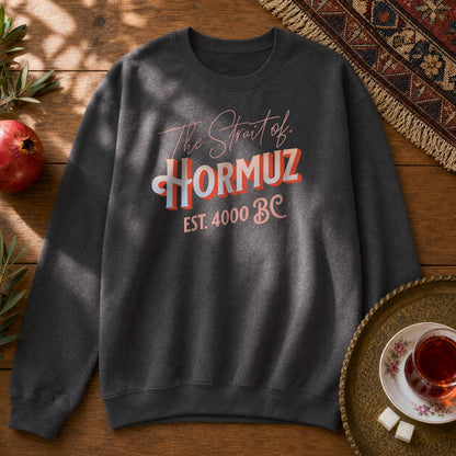 The Strait of Hormuz Sweatshirt - Dark Heather