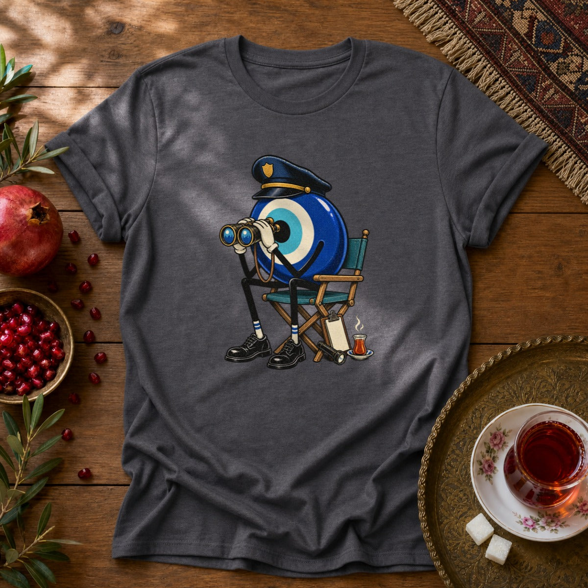 Nazar Guard Unisex T-Shirt - Dark Heather