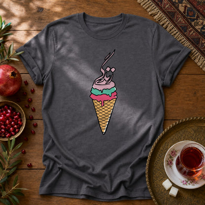 Life Ice Cream Unisex T-Shirt - Dark Heather