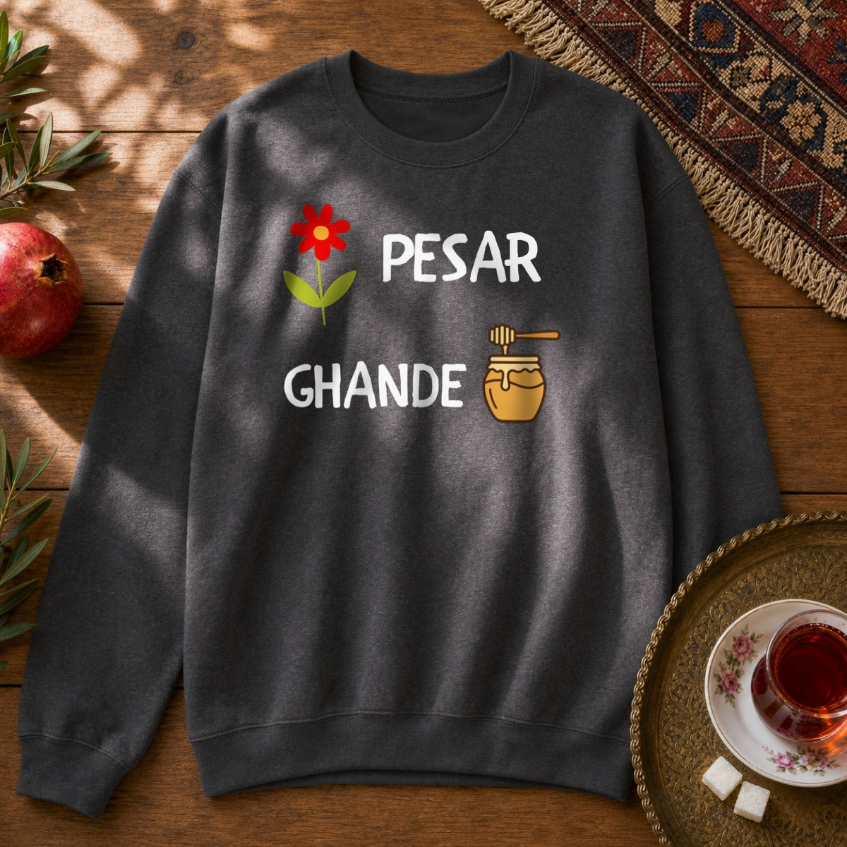 Gol Pesar Sweatshirt - Dark Heather