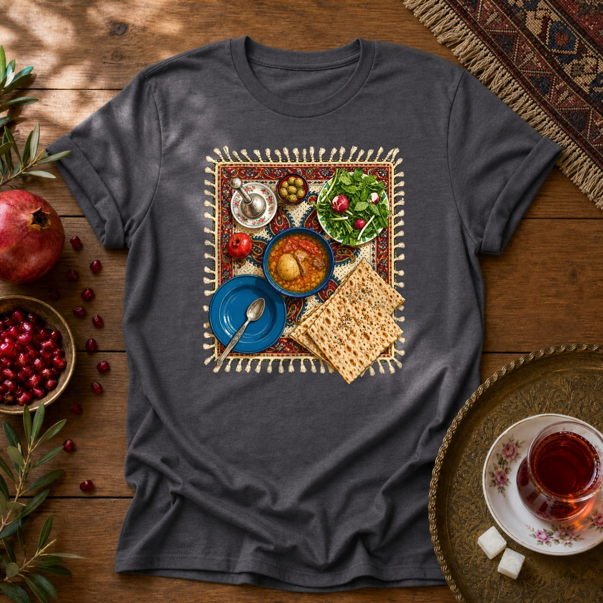 Dizi Unisex T-Shirt - Dark Heather