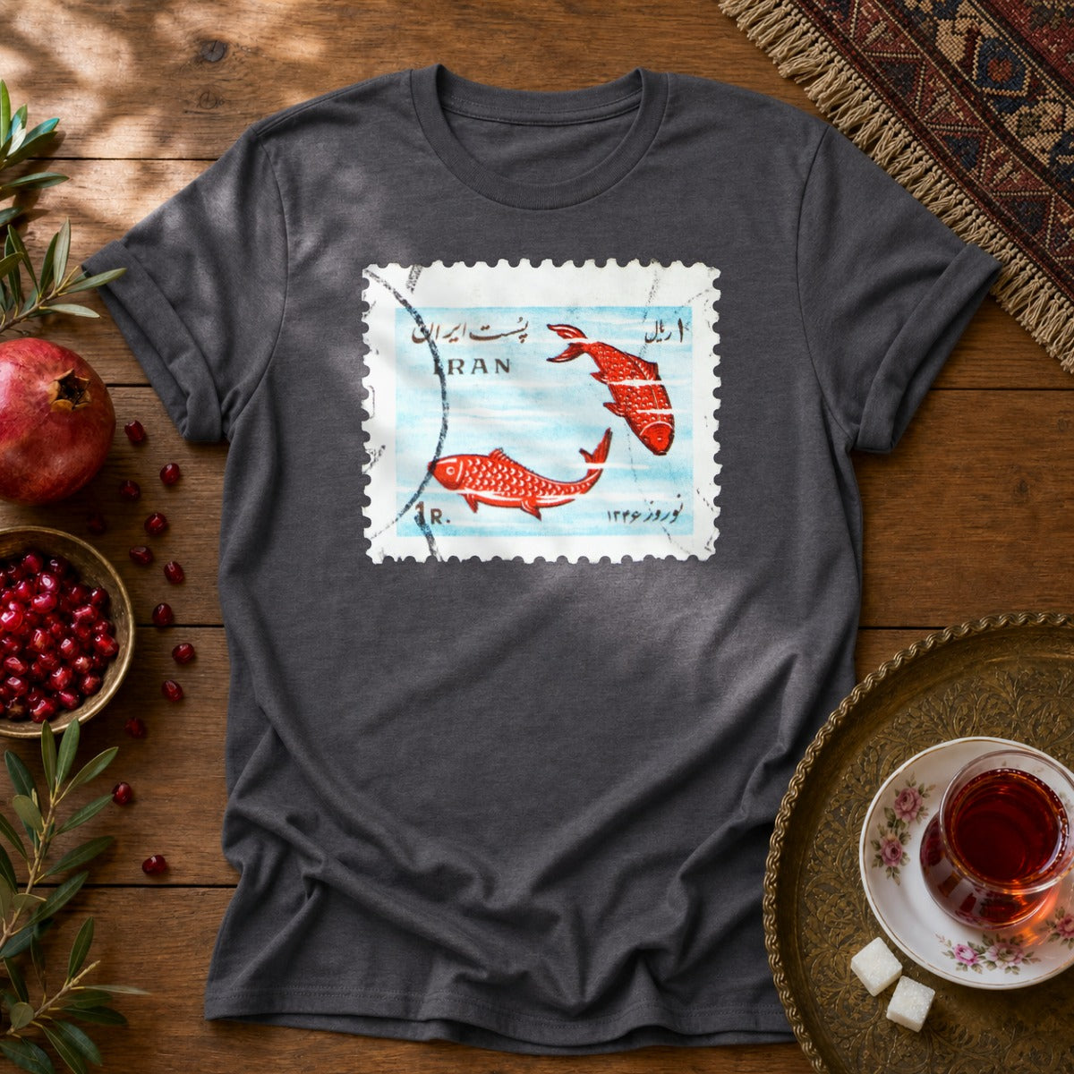Nowruz Mahi Unisex T-Shirt - Dark Heather