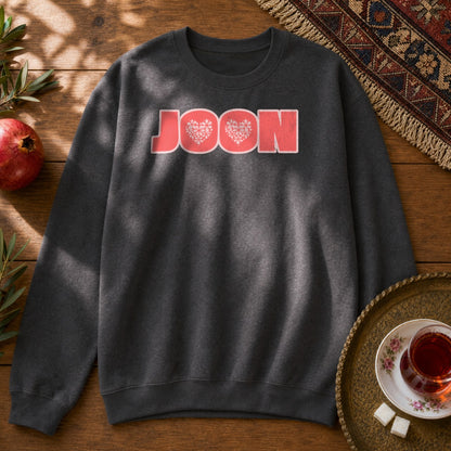 Joon Floral Sweatshirt - Dark Heather