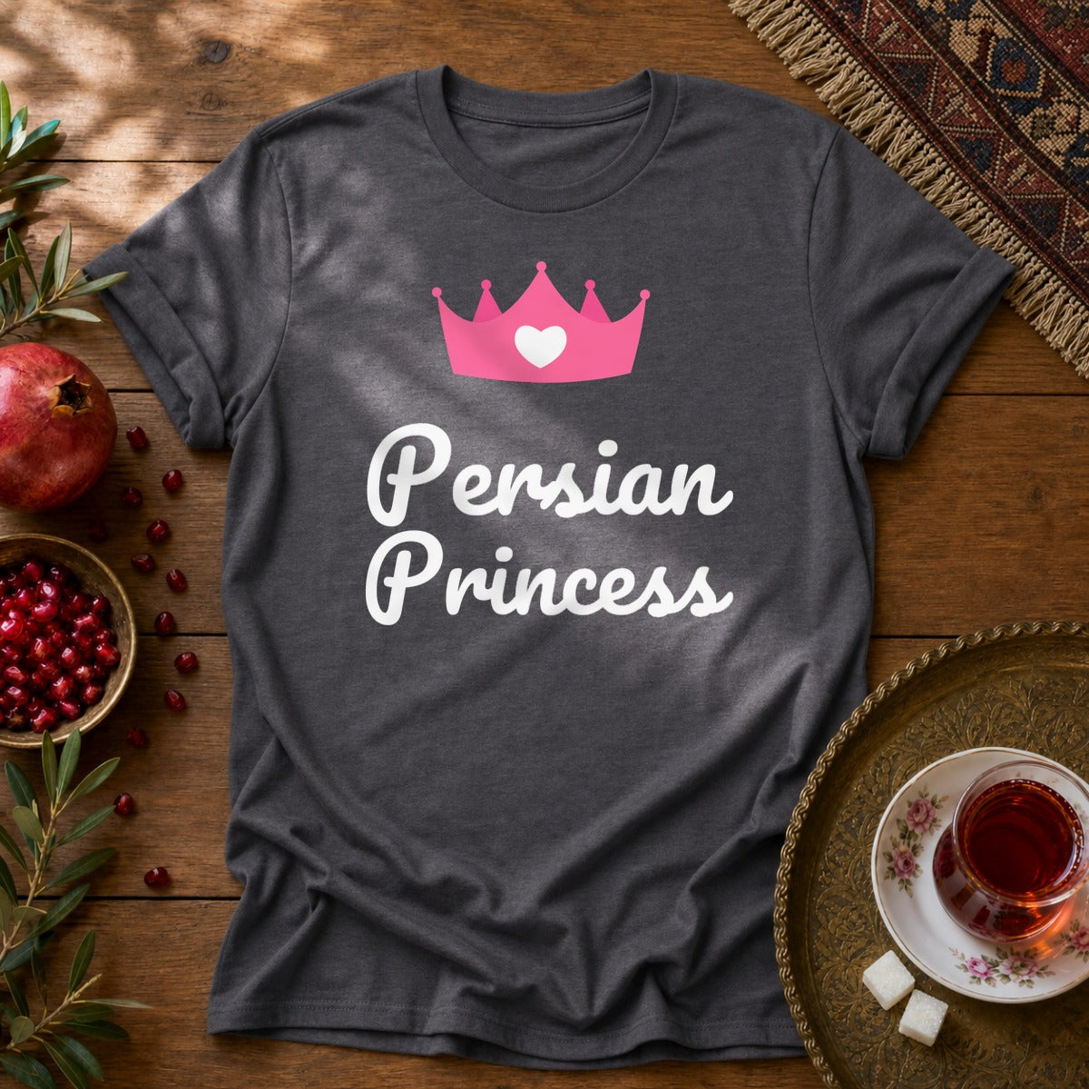 Persian Princess Unisex T-Shirt - Dark Heather