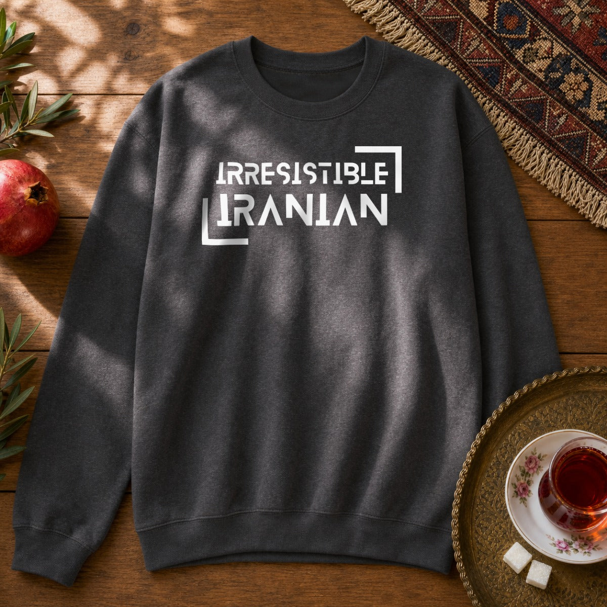 Irresistible Iranian Sweatshirt - Dark Heather