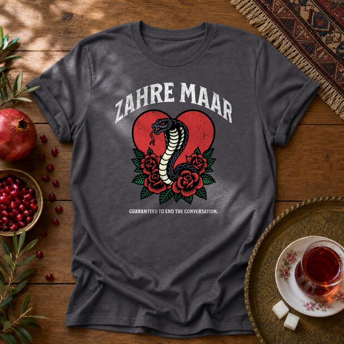 Zahre Maar Unisex T-Shirt - Dark Heather