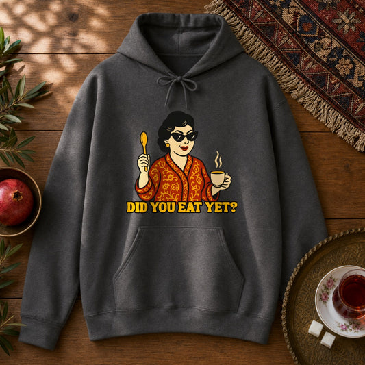 Did you eat yet? 1 Hoodie - Dark Heather