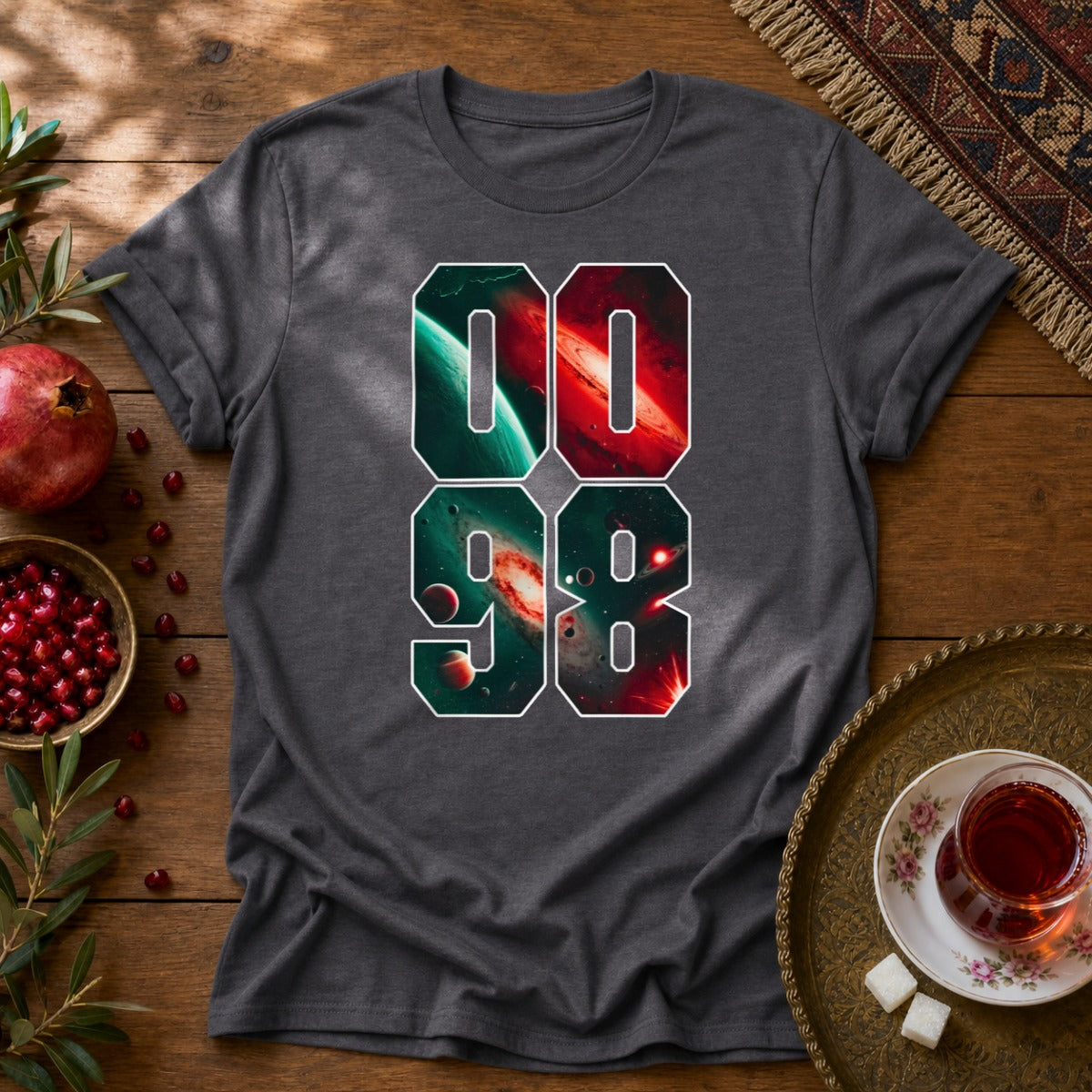 0098 Galaxy Unisex T-Shirt - Dark Heather