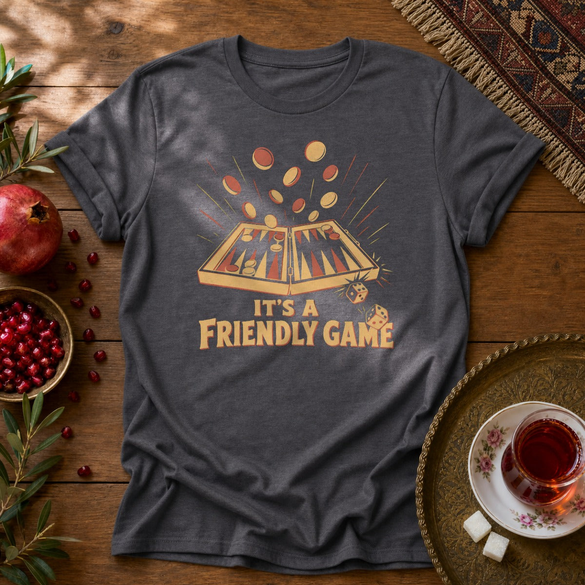 It's a Friendly Game Unisex T-Shirt - Dark Heather