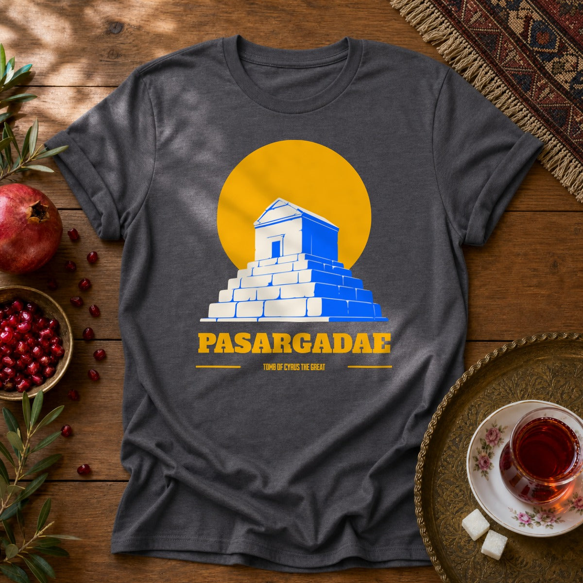 Pasargadae Unisex T-Shirt - Dark Heather