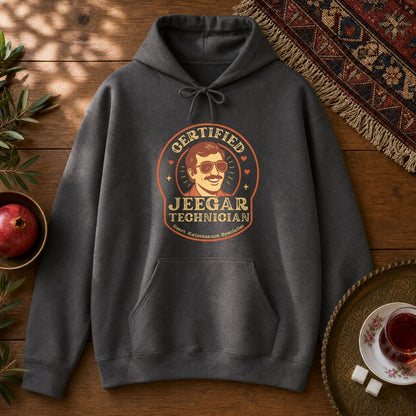 Certified Jeegar Technician Hoodie - Dark Heather