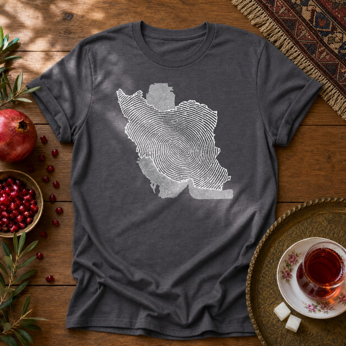 Iran is my ID Unisex T-Shirt - Dark Heather