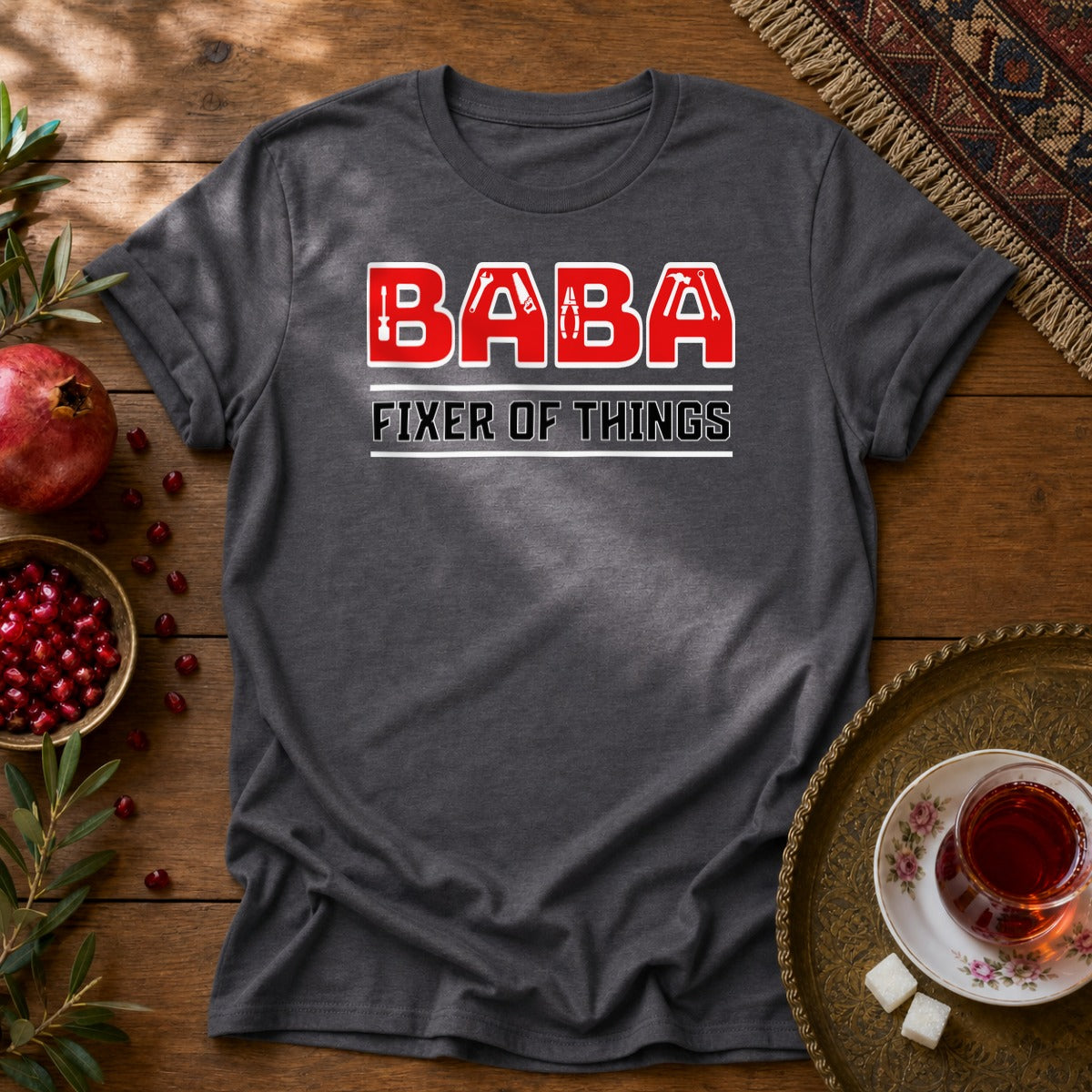 Fixer Baba Unisex T-Shirt - Dark Heather