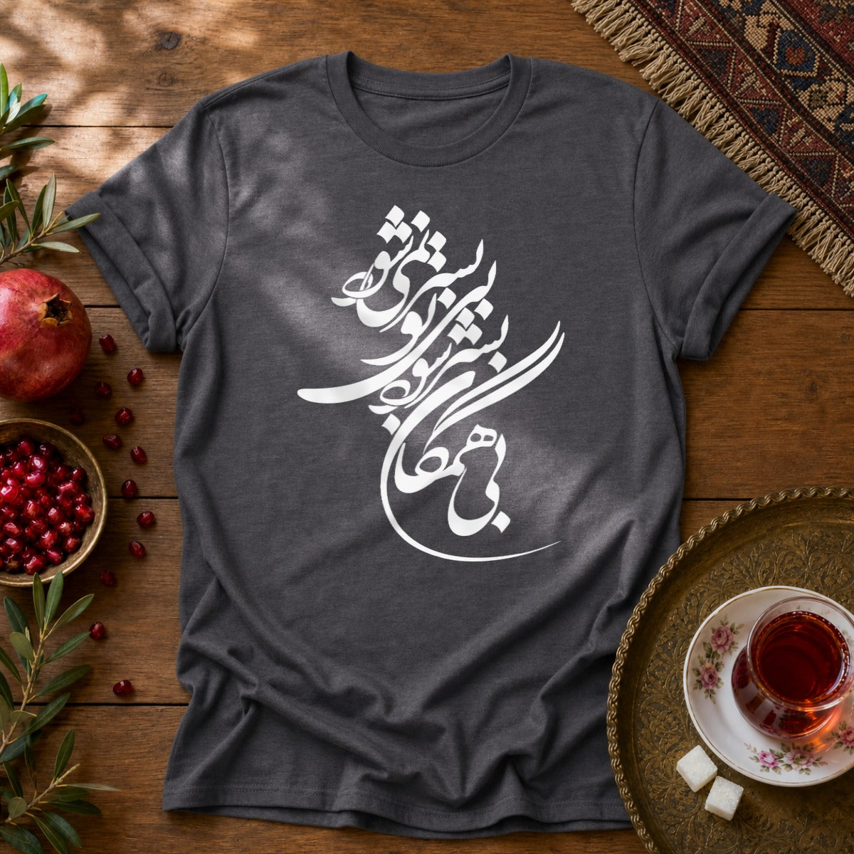 Bi Hamegan Unisex T-shirt - Dark Heather