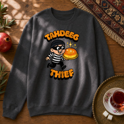 Tahdeeg Thief Sweatshirt - Dark Heather