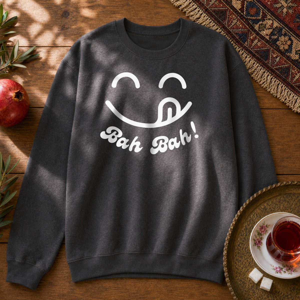 Bah Bah Sweatshirt - Dark Heather