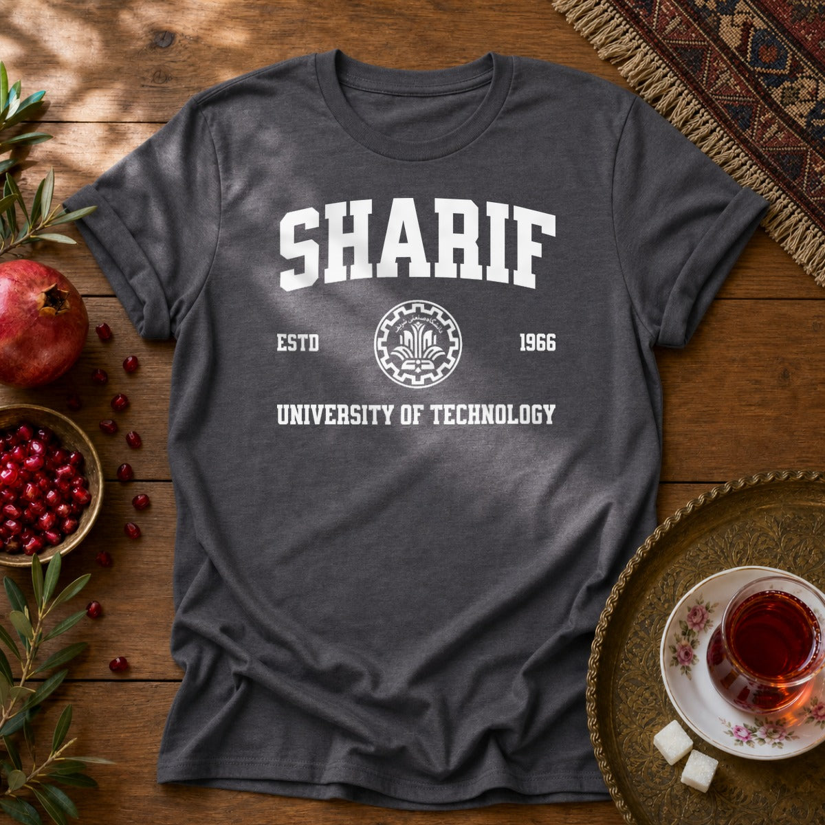 Sharif University Unisex T-Shirt - Dark Heather
