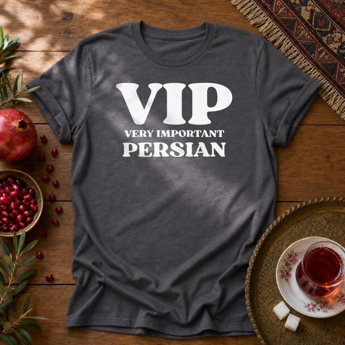 Persian VIP Unisex T-Shirt - Dark Heather