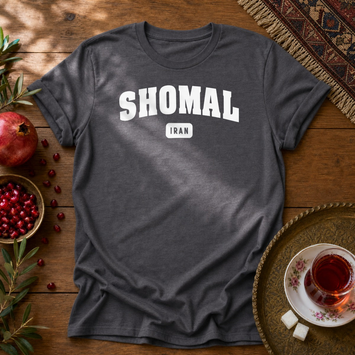 Shomal Unisex T-Shirt - Dark Heather