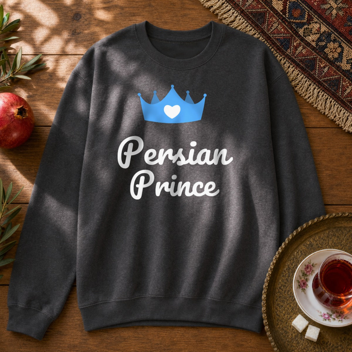 Persian Prince Sweatshirt - Dark Heather